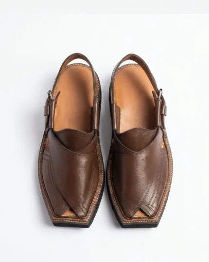 Traditional Peshawari Khairi Chappal